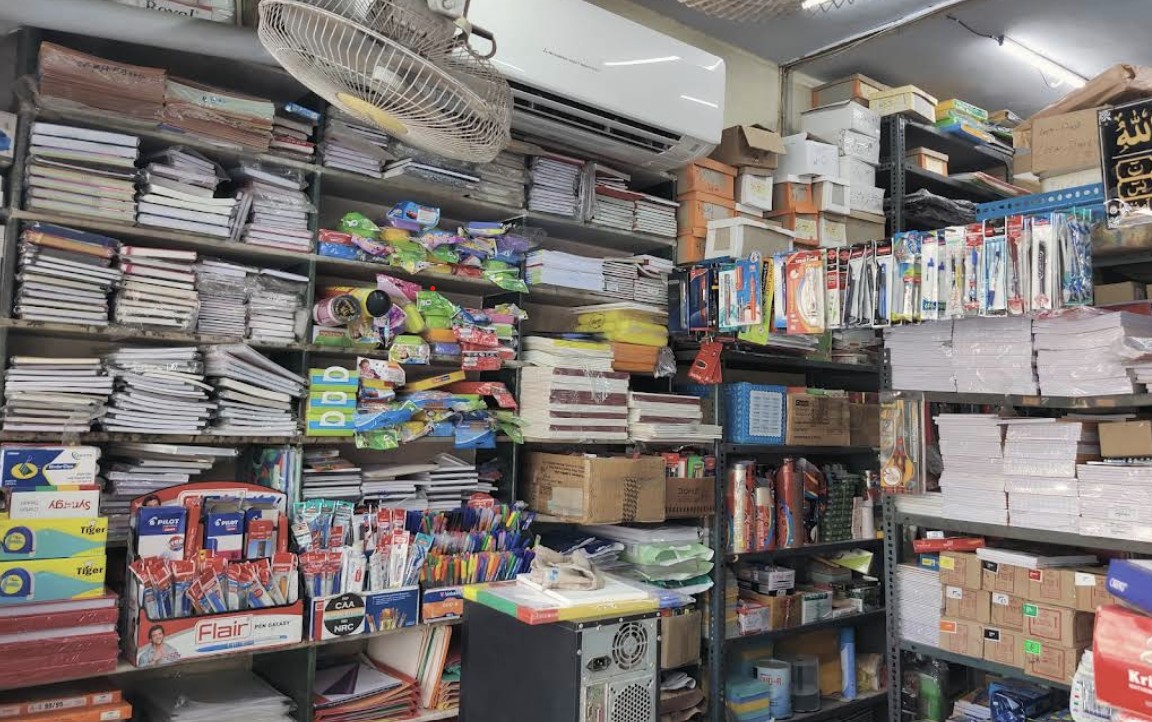 Stationery products display